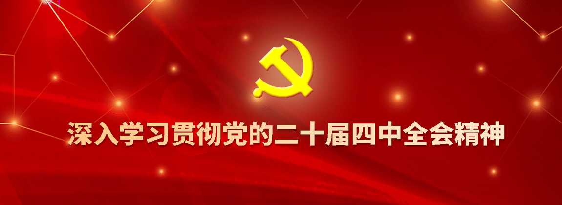 深入学习贯彻党的二十届四中全会精神